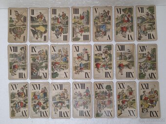 Taroky Retro karty kompletní - 2