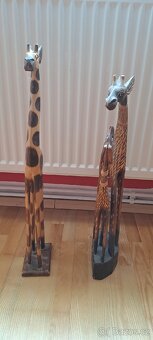 Žirafa - dřevěné dekorace - 2