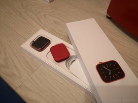 Apple Watch 6 40mm červené v perfektním stavu - 2