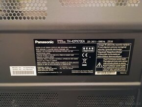 Prodám plazmovou televizi Panasonic VIERA TH-42PX70EA - 2