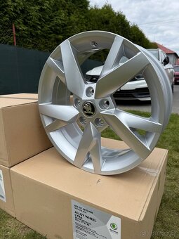 NOVÁ originál kola Škoda LYRA 17” Octavia, 5x112 - 2