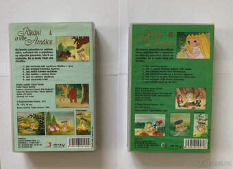 PRODÁM VHS KAZETU - ŘÍKÁNÍ O VÍLE AMÁLCE I. A II. VYDÁNÍ - 2