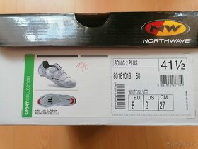Tretry NORTHWAVE SONIC 2 PLUS bílá/stříbrná (nové) - 2