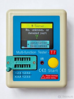 Univerzální tester součástek LCR-T7 Nové zboží. Zásilkovna - 2