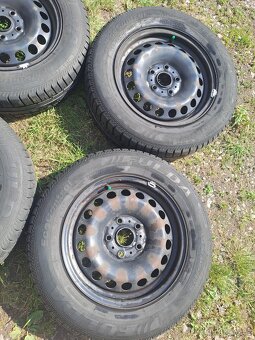 Plechová kola 5x112 195/65 R15 - 2
