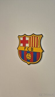 Logo FC Barcelona 20×20 cm – kvalitní 3D tisk - 2