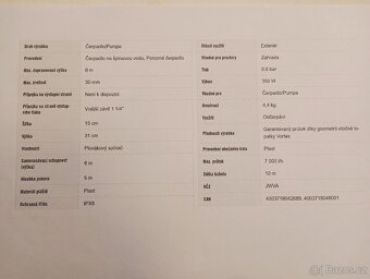 Kalové čerpadlo AL-KO + hadice PLASTItubi 10m - 2