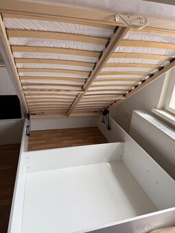Postel s úložným prostorem 120x200cm - 2