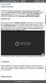 Šicí stroj - 2