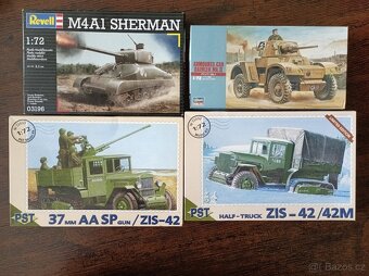 1/72 bojová technika 2. světová válka - 2