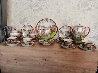 Starý Čínský porcelánový servis. - 2