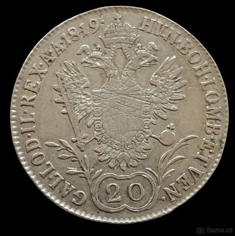 20 krejcar 1819 A Vídeň - 2