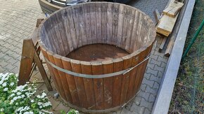 ochlazovací káď / koupací sud 150cm - 2