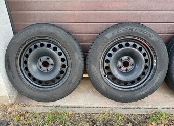 Originální plechové disky VW AG 5x112 R17 - 2