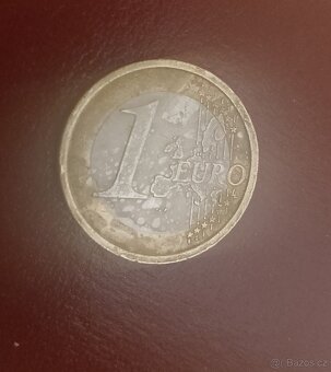 1€ Vzácná mince Itálie r2002. - 2