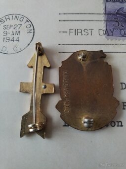 WWII,WW2,2.sv.válka-Smaltové odznaky US army - 2