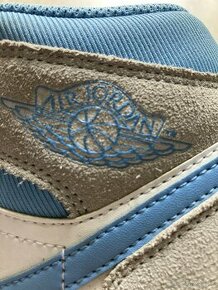 Air Jordan 1 mid university blue/gray - 2