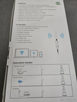 Wavlink AC1200 Dual Band Outdoor Access Point Aerial HD3 - 2