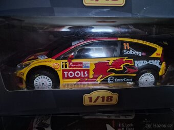 Rally modely 1:18 , ceny u foto.Toyota,mitsubishi,ford.. - 2