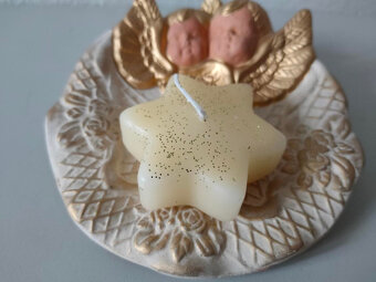 Keramické vánoční svícny - 2