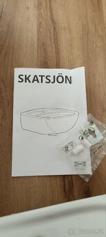 prodám nové umyvadlo skatsjön IKEA 45x35cm - 2