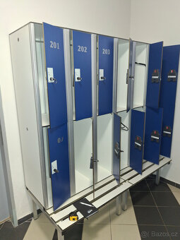 Šatní skříňky Frajt, skříňky do posilovny, bazénu, apod. - 2