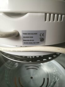 Horkovzdušná trouba turbo 3000 halogen - 2