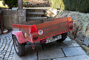 Daruji přívěsný vozík bez TP - 2