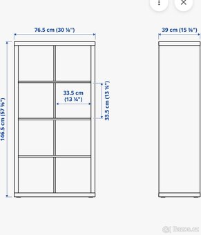 Policový díl Kallax Ikea - 2