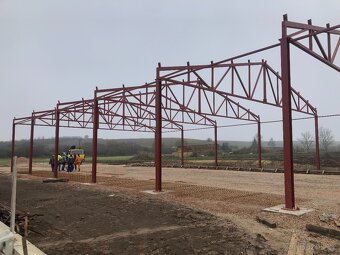 Konstrukce haly 18x30x5m - 2
