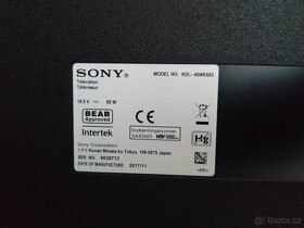 SONY Smart LED TV, 49" (124 cm), velká a bezvadná - 2