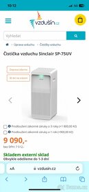 Čistička vzduchu Sinclair (nerozbalená) - 2