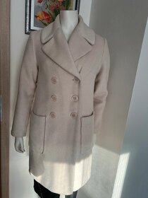 Luxusní vlněný kabátek zn. Marks&Spencer vel S - 2