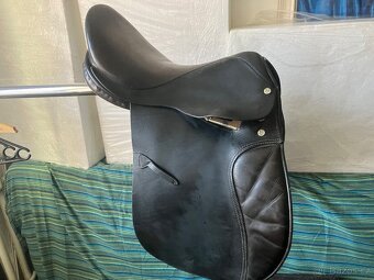 Kožené sedlo všestranné, komora 2, 16” - 2