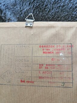 Obrázek z roku 1963.Zasklený v perfektním stavu. - 2