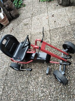 Retro šlapací motokára - 2