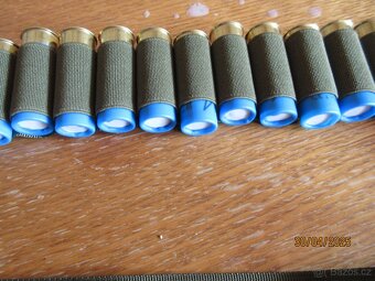 Pás s náboji ráže 16 /60 brok 4 mm do historických brokovnic - 2