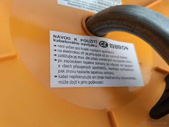 Munos 1000110 gumový prodlužovací kabel na bubnu 3x1,5 25m 4 - 2