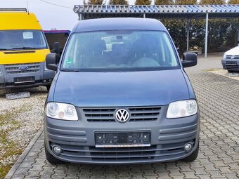 VW CADDY 1.9 TDi 77KW,LIFE,KLIMA,CD,EL.OKNA,VYHŘ.ZRCÁTKA. - 2