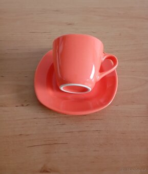 Keramický šálek s podšálkem na espresso - 2