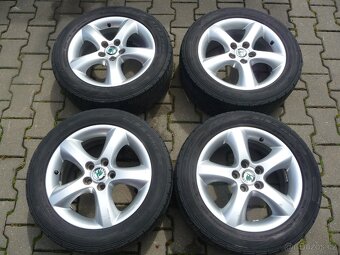 SADA ALU ŠKODA ANTARES 5x100 ,FÁBIA I,II, ROOMSTER - 2