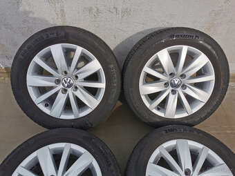 215/55R16 alu kola VW 7x16 5x112 ET45 Passat B7 - 2