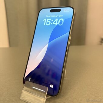 iPhone 15 Pro 128GB, pěkný stav, 12 měsíců záruka - 2