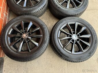 TOP Alu 16" 5x112 škoda MINORIS BLACK letní 99% O3 - 2