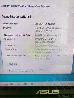 HP desktop i5 3317U CPU, 1.7Ghz, RAM 4GB - 2