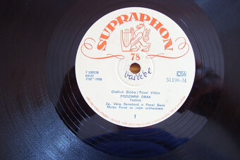 EP deska Věra Benešová 1958-Podzimní drak,Sedm vrchů../43/ - 2