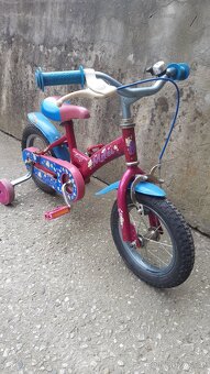 dětské odrážedlo a dětské kolo 12 + 16 + 18" - 2