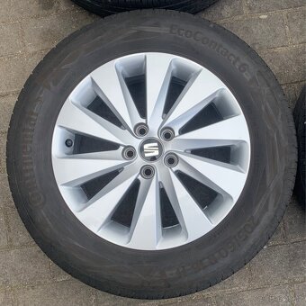 Alu kola originál Seat, 5x100, R16, letní, TOP - 2