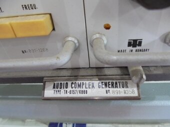 AUDIO COMPLEX GENERATOR TR - 0157/K008 - 2