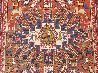 Perský kelim Shahsavan 195 x 115 cm - 2